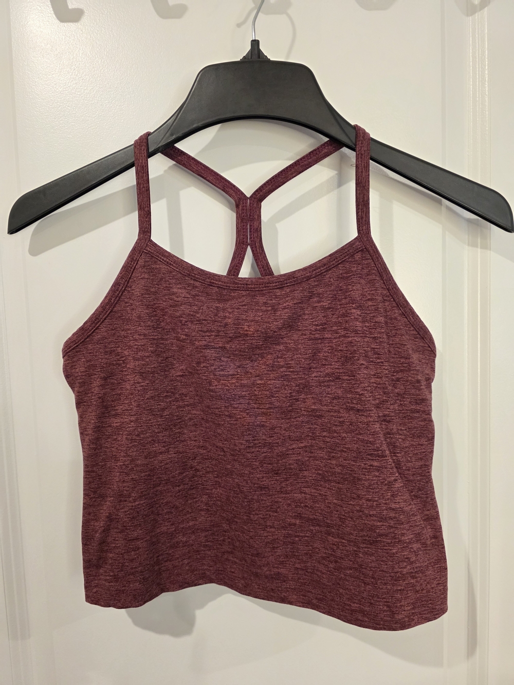 Kyodan Heathered Cropped Tank Top